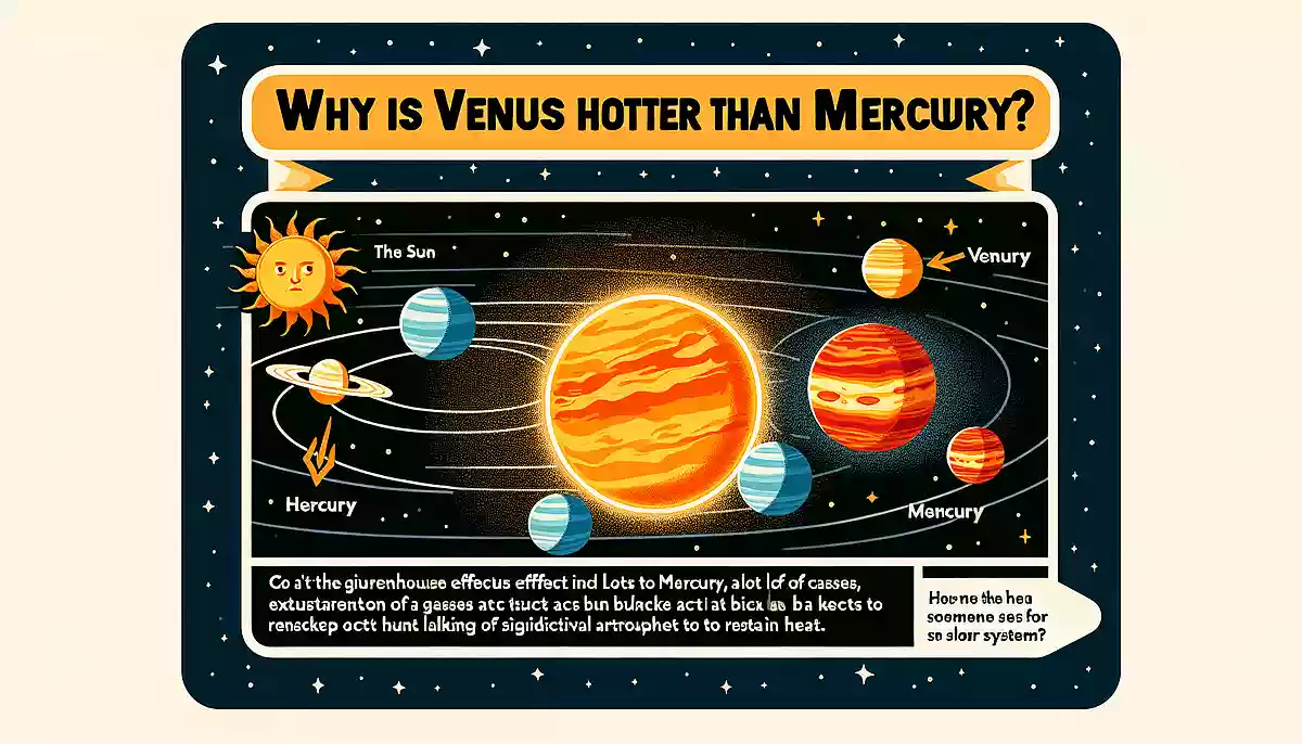 水星より金星の方が熱いのはなぜでしょうか？