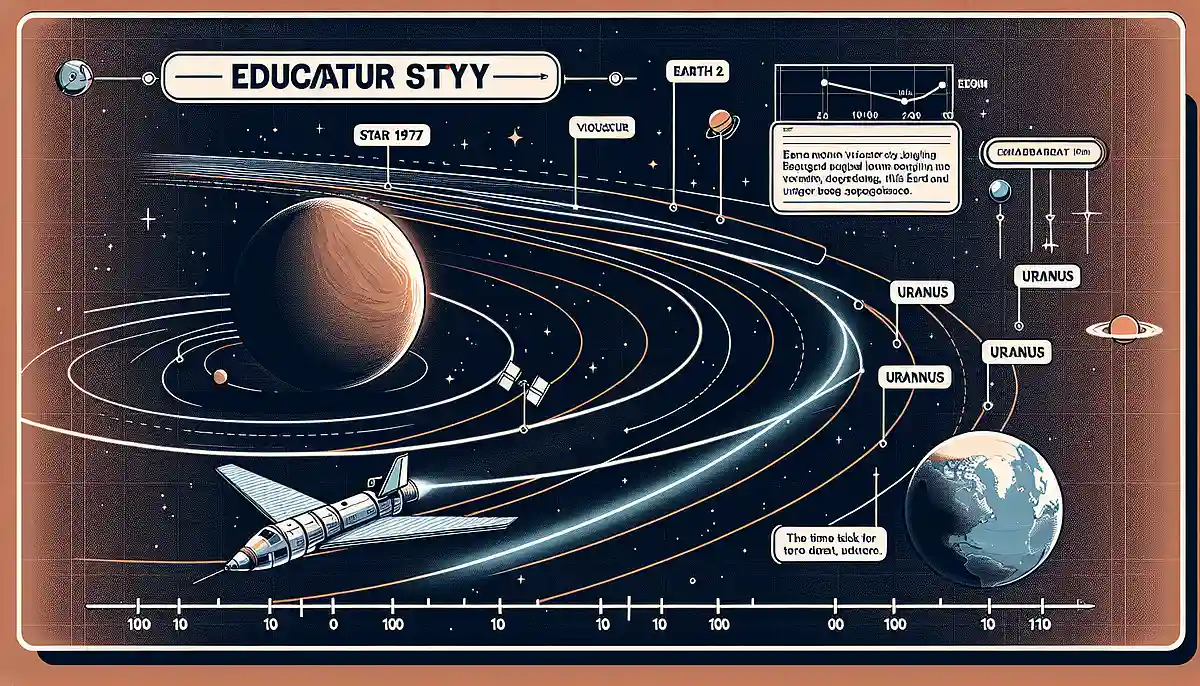 1977年に打ち上げられたボイジャー2号が天王星に着くまでにかかった時間は？