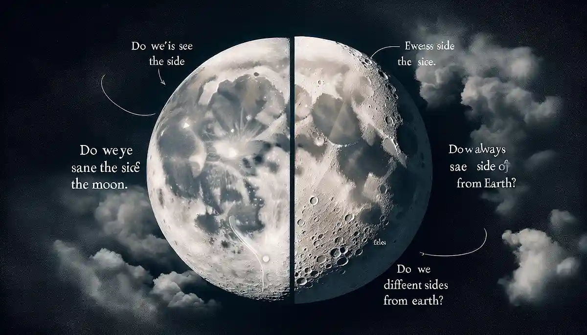 地球上からは常に月の同じ面を見ている、○か×か?