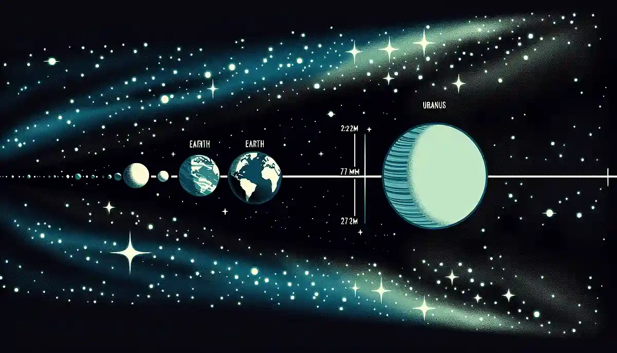 地球から天王星までの平均距離は？