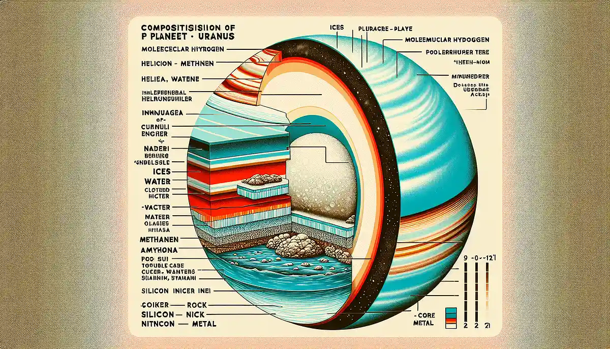 天王星は何からできているでしょうか？