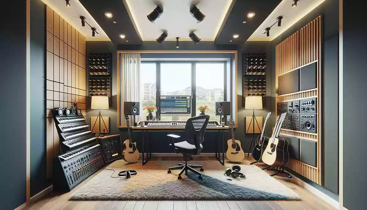 音楽に集中するための理想のお部屋作り。自宅スタジオのレイアウト