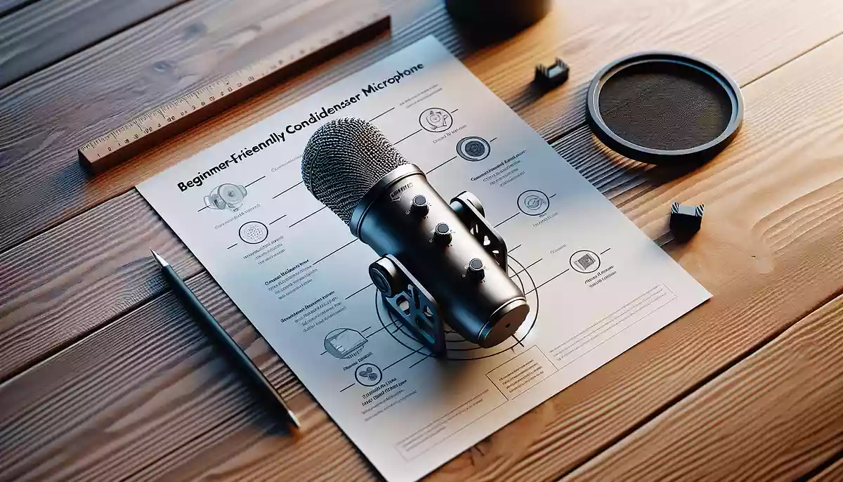 無指向性でも使えて初心者にも優しいコンデンサーマイクのレビュー。audio-technica AT2050