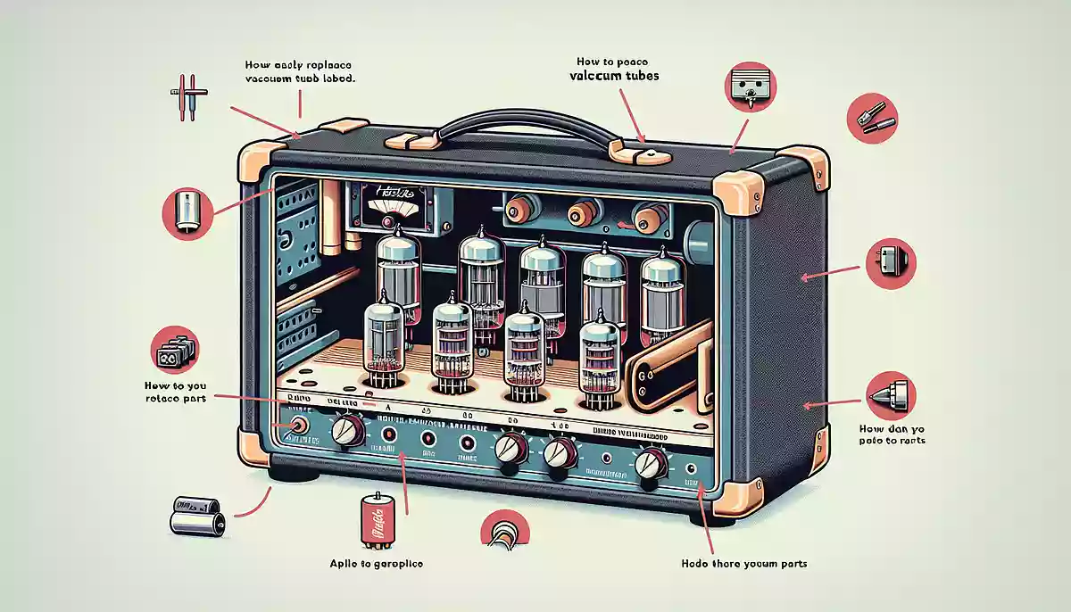 Hartke HA3500 真空管の簡単な交換方法