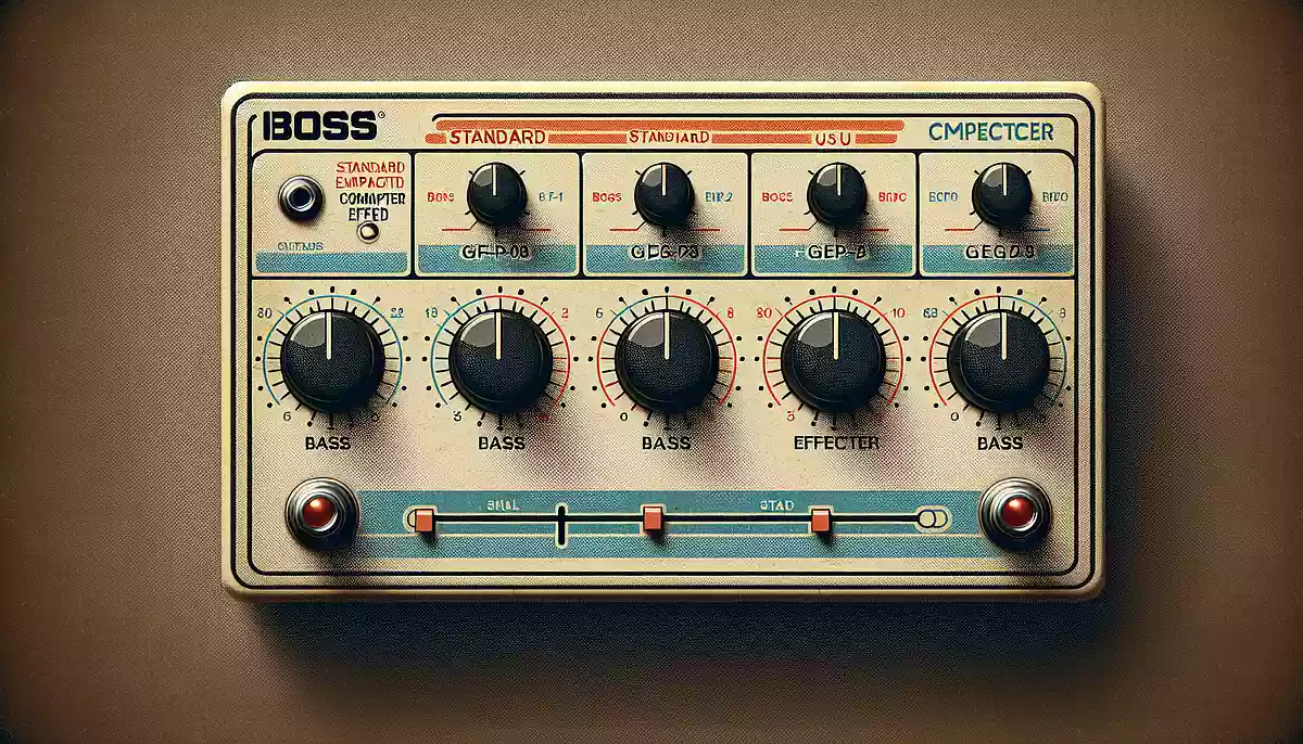 定番ベース用グラフィックイコライザー。初心者にも使いやすいおすすめコンパクトエフェクター BOSS GEB-7