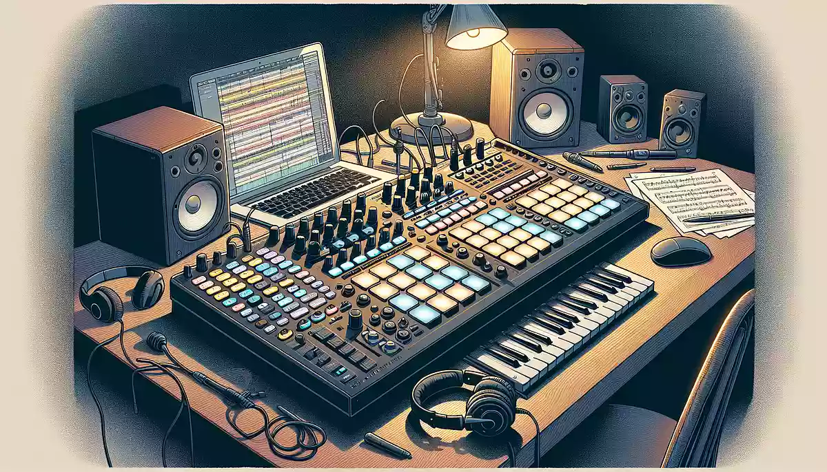 作曲が楽しくなる機材。Native Instruments「Maschine」