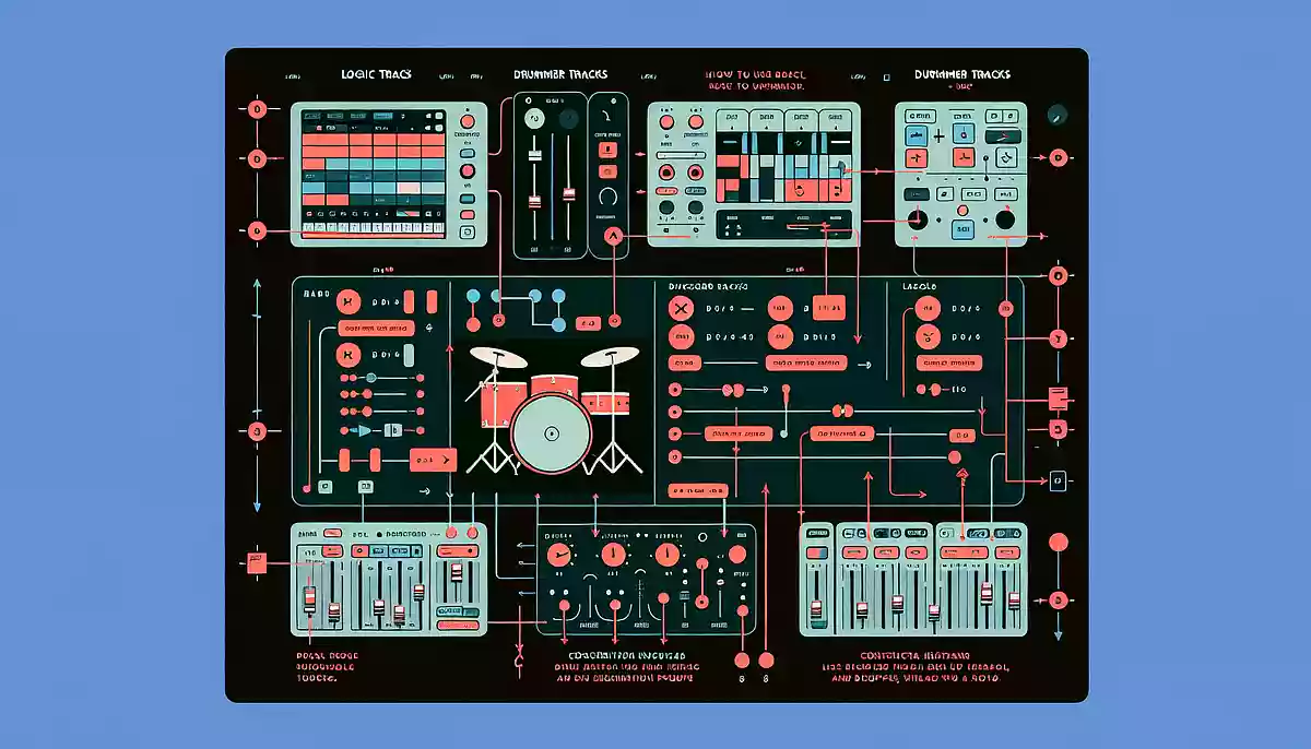 【DTM初心者のための】Logic Pro（ロジックプロ）の使い方。Drummer（ドラマー）トラックの使い方編