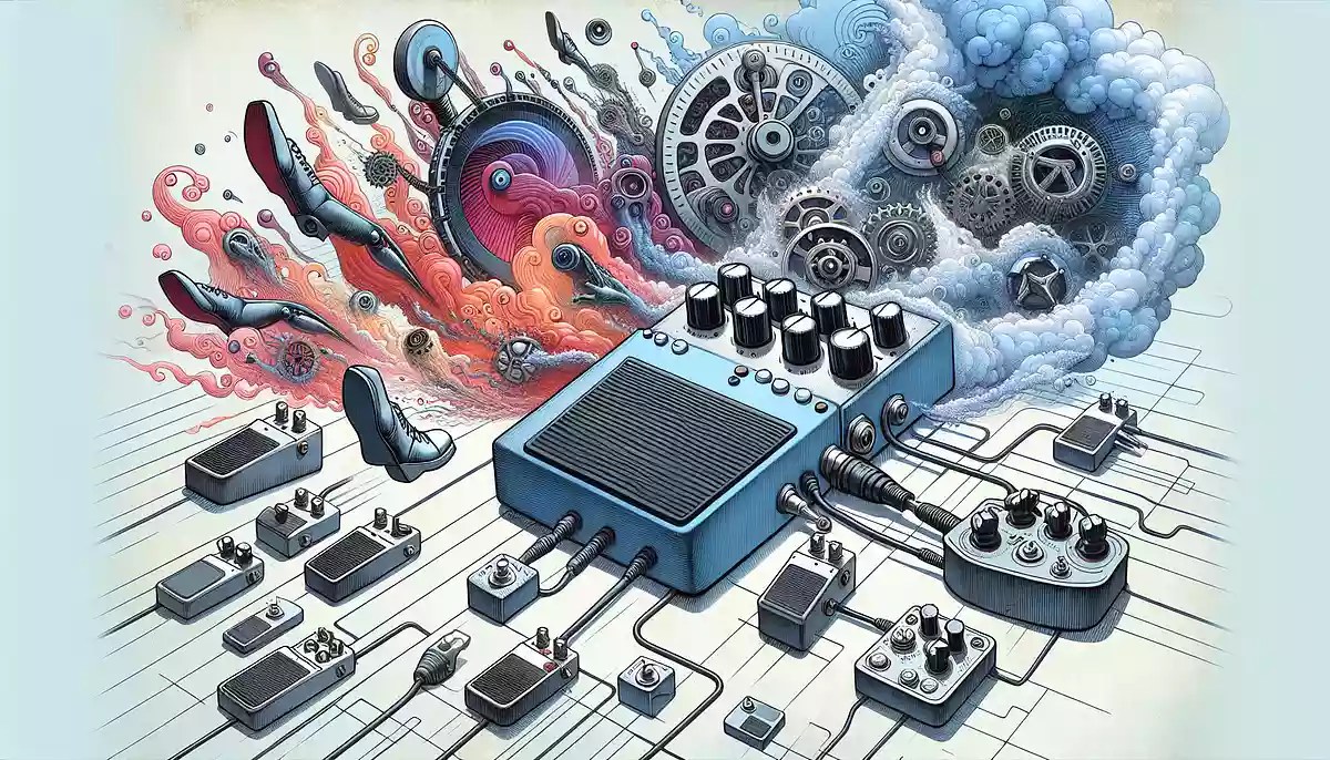 ディレイがランダムだったなら？美しく崩壊する世界のようなエフェクター、MASF PEDALS POSSESSED！