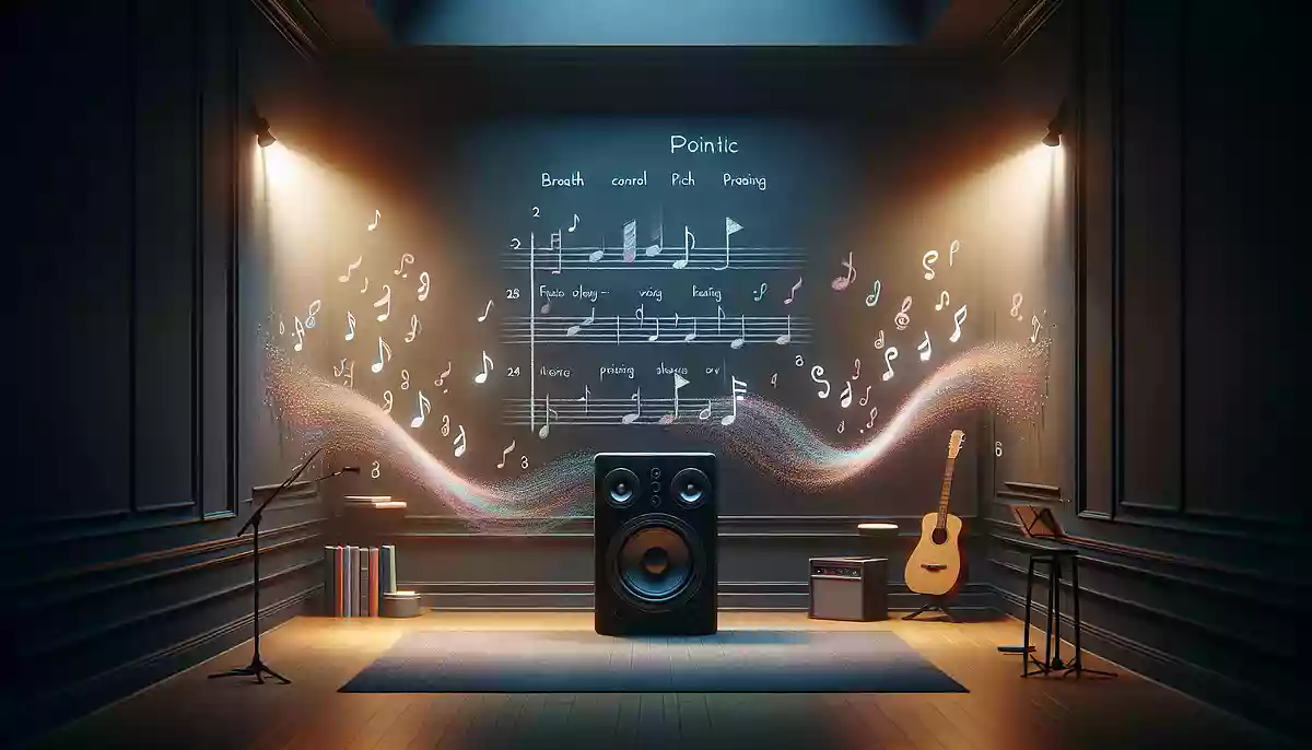 ボーカル入りの音源を使って歌の練習をする時の注意点