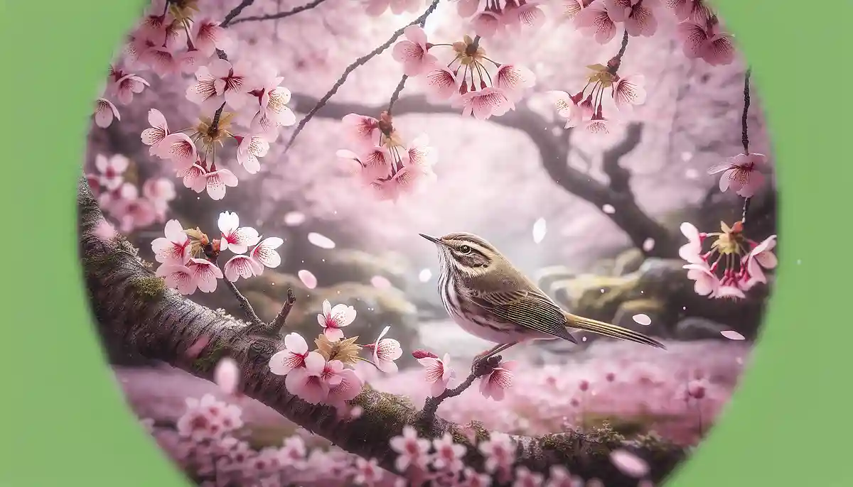 ウグイスは「花見鳥」という別名がある