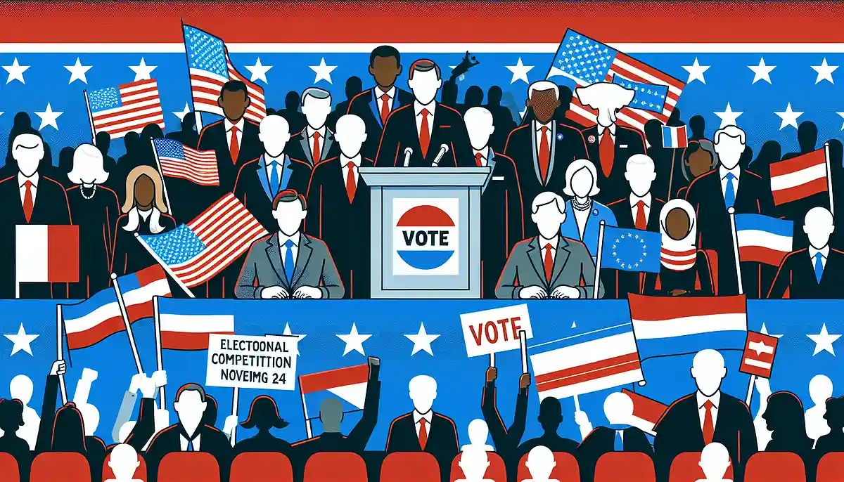 2024年11月におこなわれるアメリカ大統領選挙にて、現職のバイデン氏と競っているトランプ氏は何党の候補でしょう？