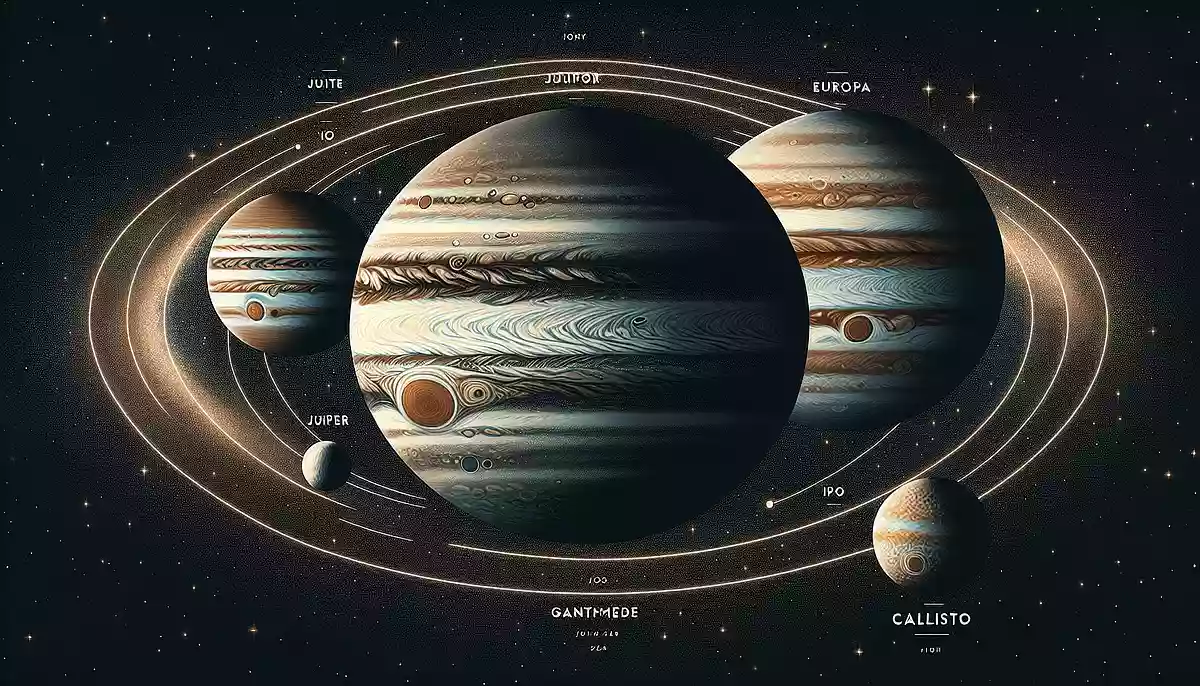 木星にある4つの衛星は16世紀の学者にちなんで何衛星と呼ばれているでしょうか