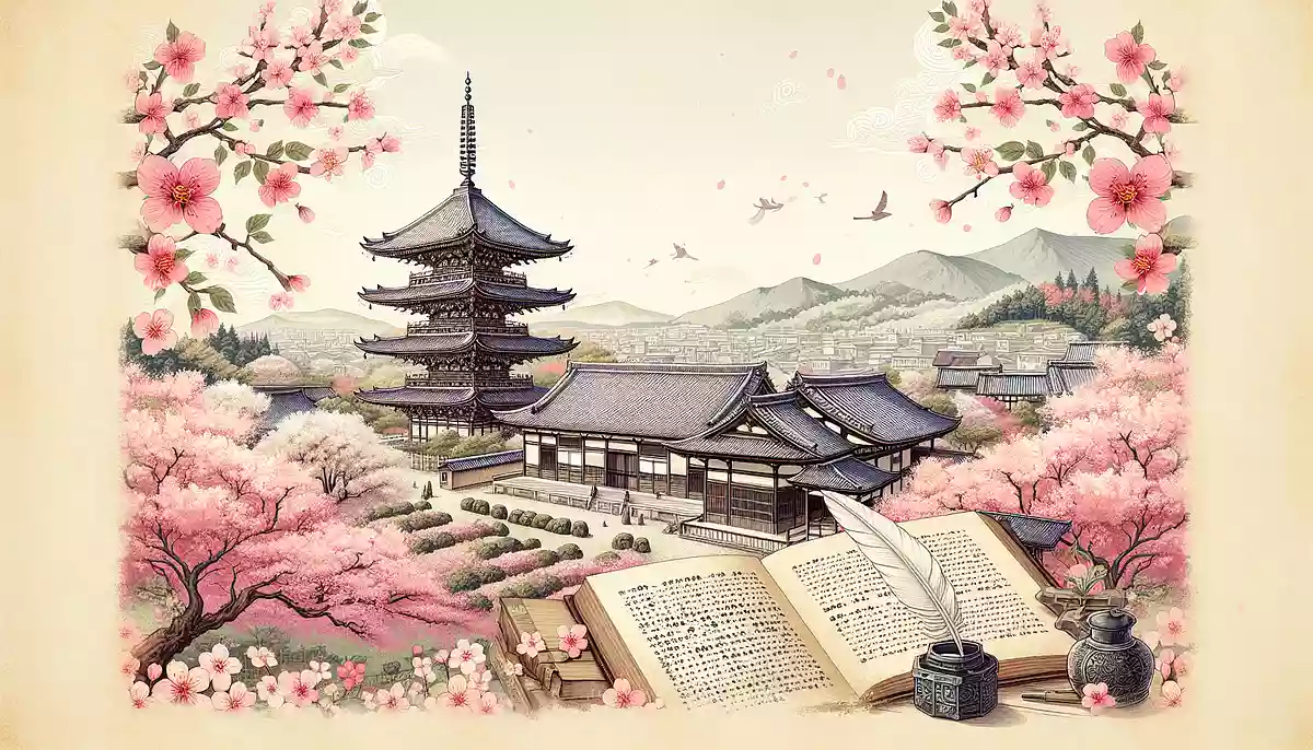 仁和寺は、どのような文学作品に描かれていますか。