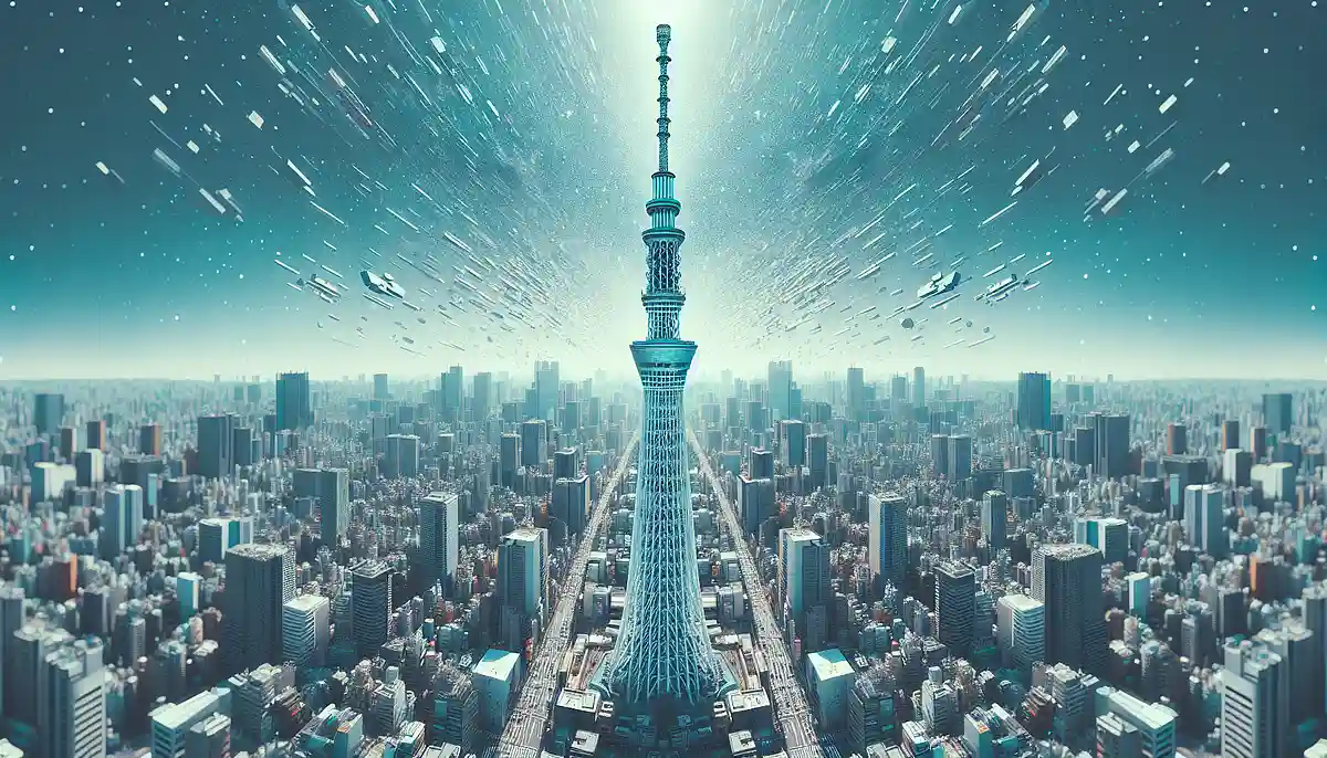 2024年3月、X上で話題になったスカイツリーの写真はどんな写真？