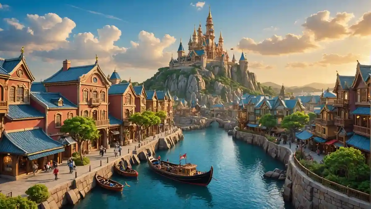 2024年6月にオープンする東京ディズニシーの新エリアはどれでしょう？