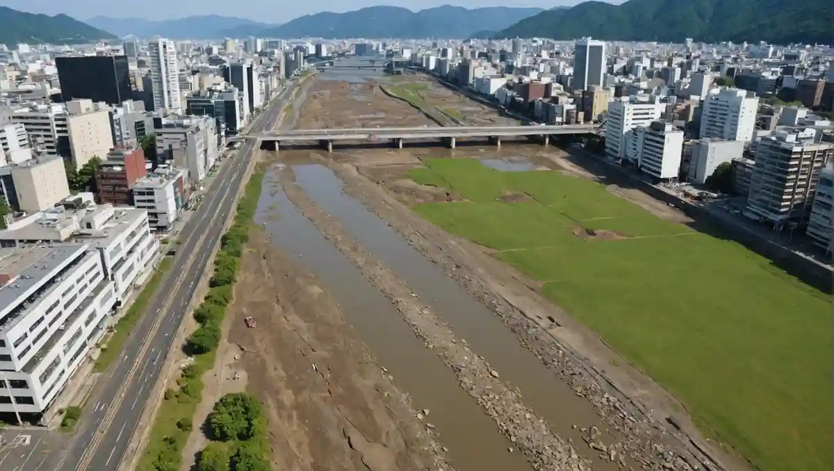 2024年5月、北九州市の河川敷で見つかりニュースになったのは何でしょう？