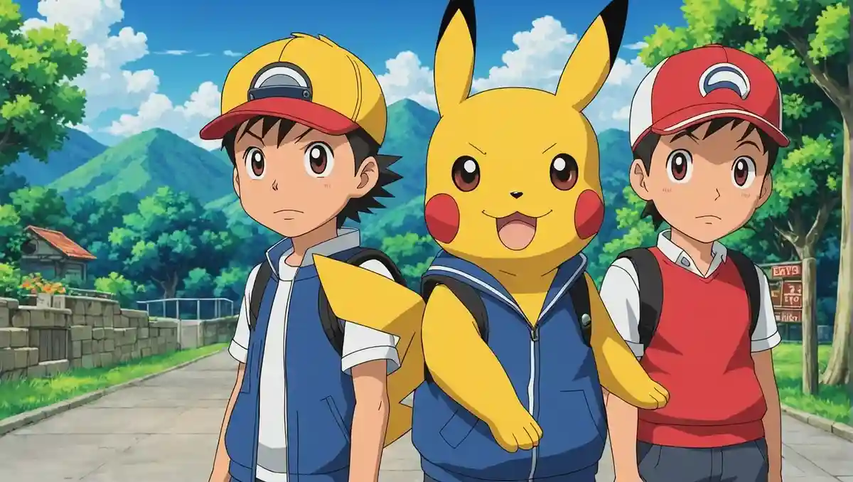 アニメ第1話でサトシとピカチュウが見た伝説のポケモンは何でしょう？
