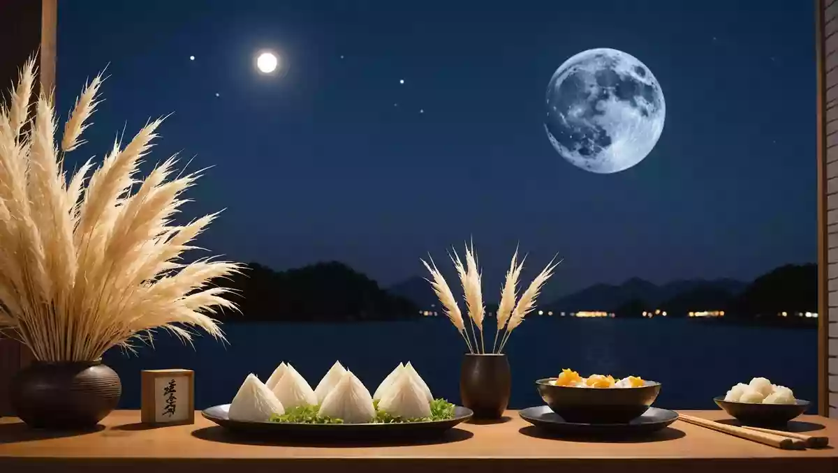 ススキやお団子を飾り夜お月様をながめる日のことをなんて言うでしょう?