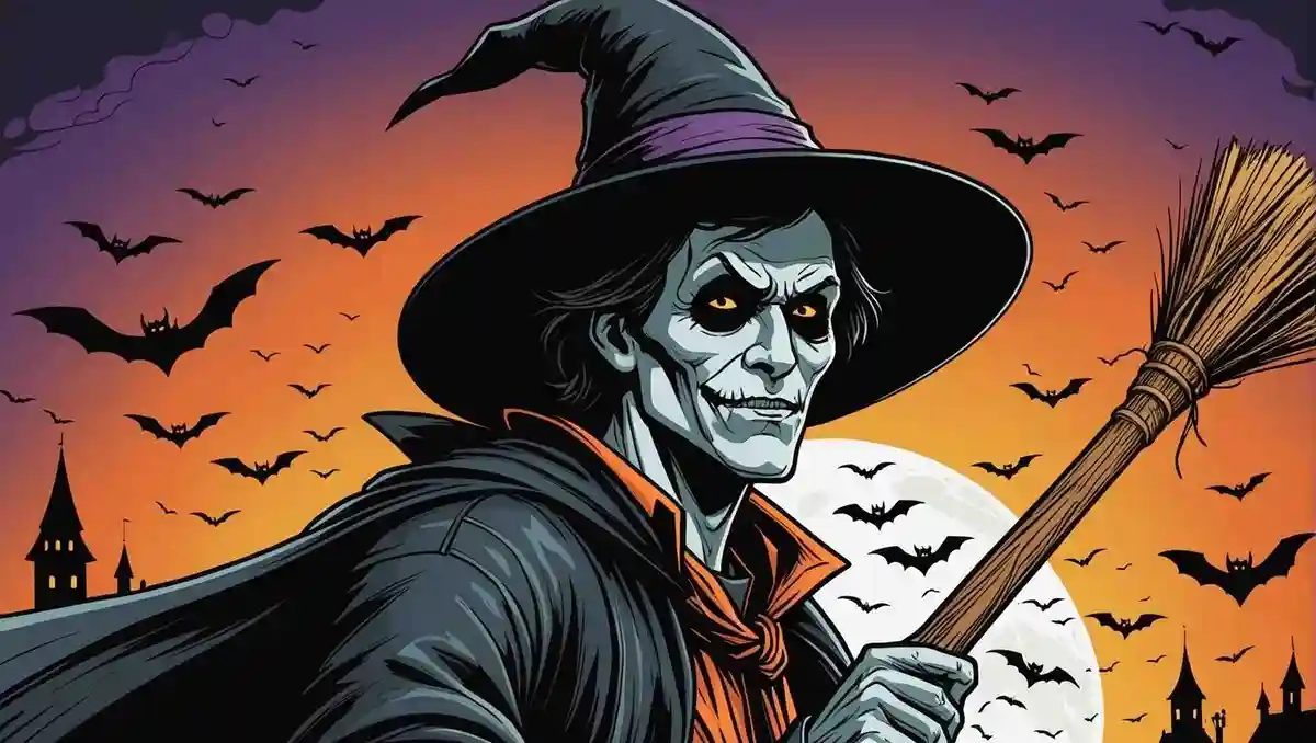 ハロウィンの仮装でもよく見かける、黒い帽子でほうきに乗って空を飛ぶのは誰でしょう？