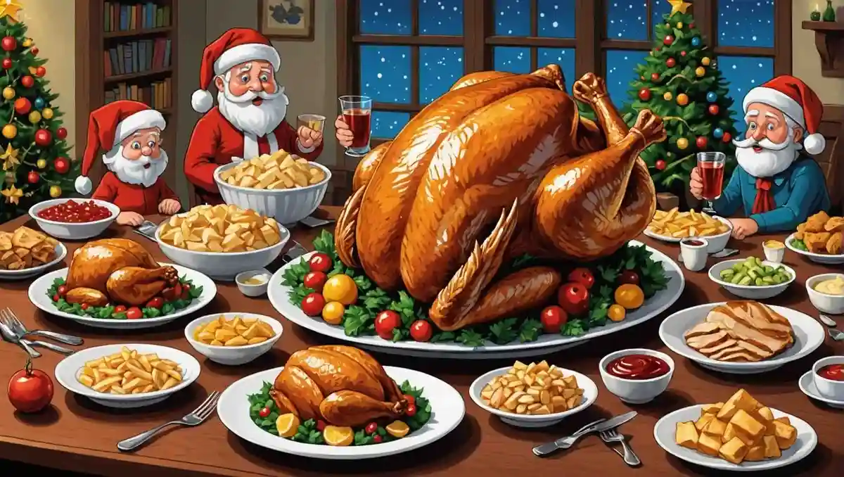 【クイズ】アメリカではクリスマスにターキーを食べますが、このターキーは何でしょうか?