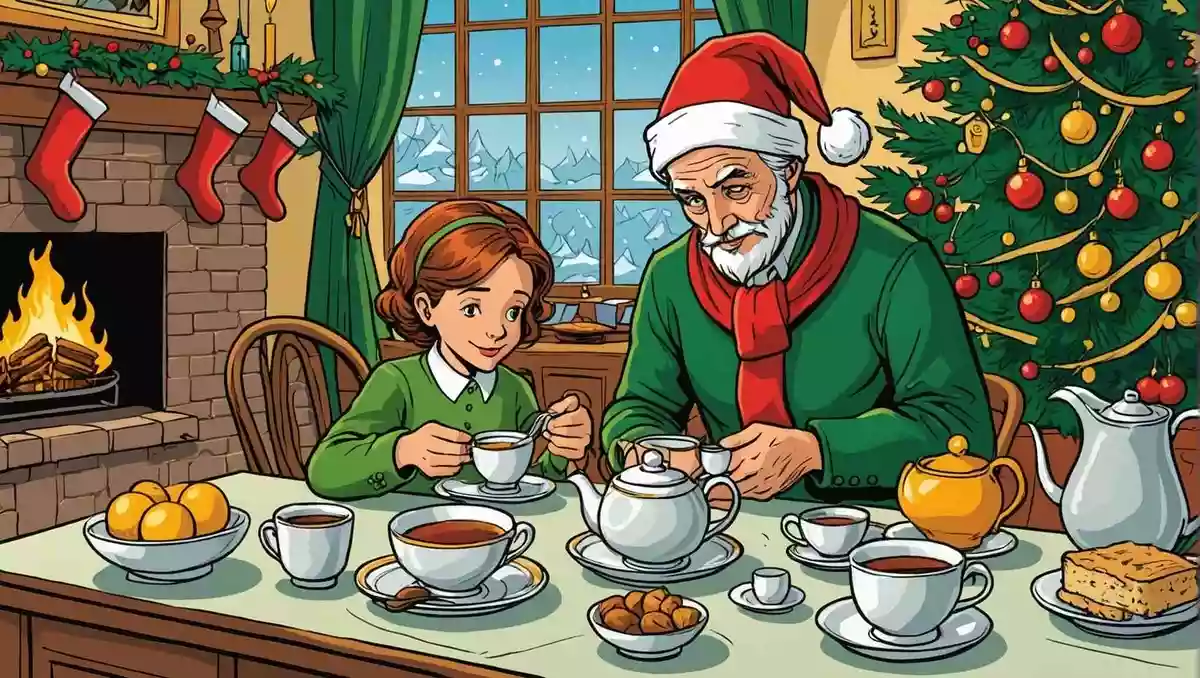 【なぞなぞ】ティーとは英語でお茶のこと。クリスマスにおこなうティーはなあに？