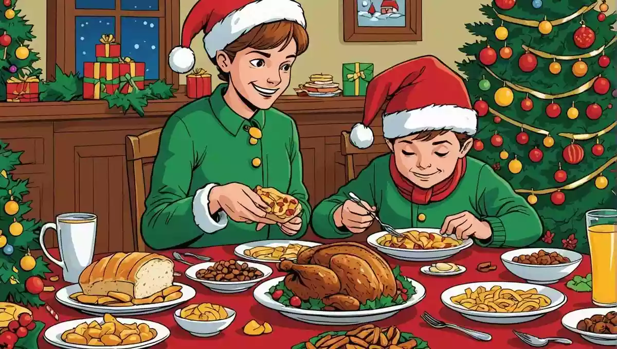 【なぞなぞ】クリスマスによく食べる金はなあに?
