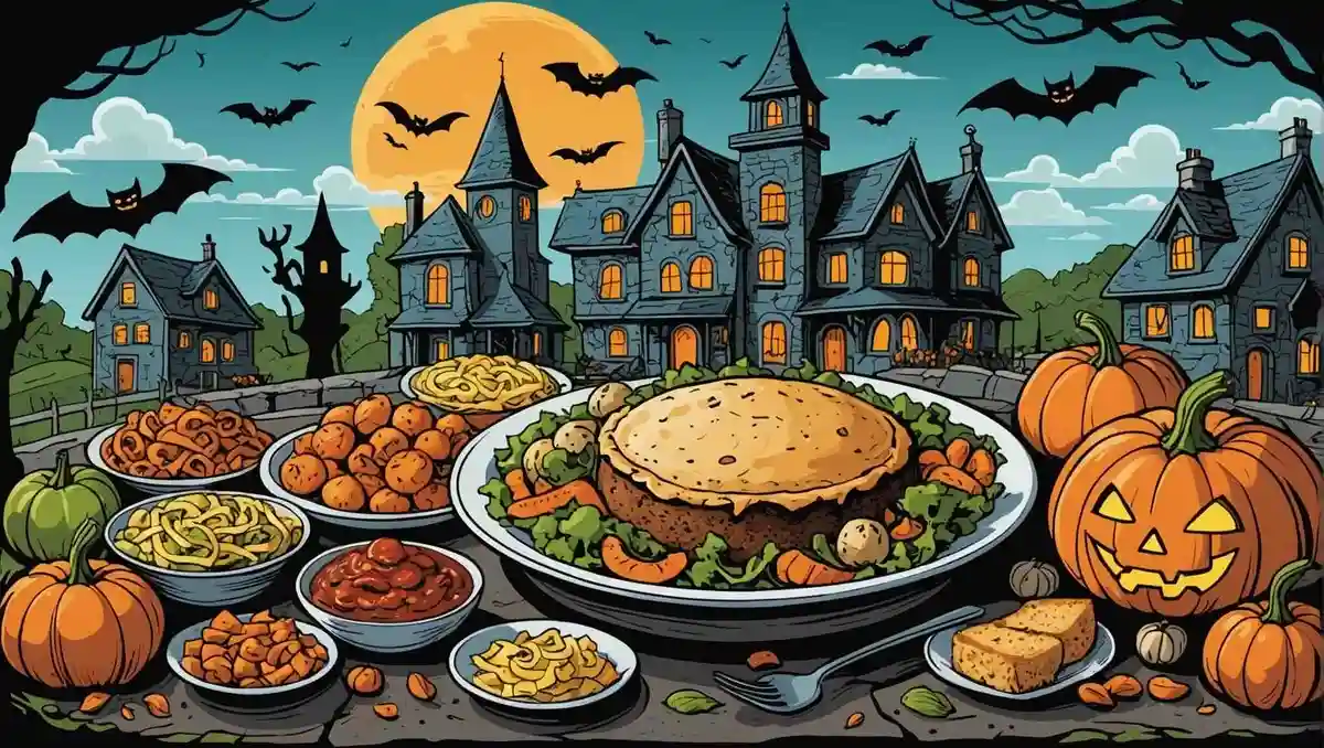アイルランドでハロウィンの頃によく食べられる郷土料理はどれでしょう?