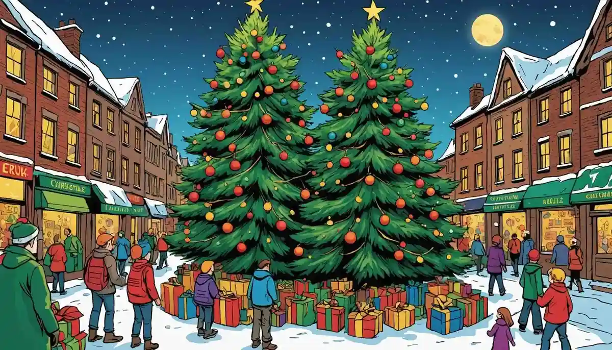 2024年を最後に恒例のクリスマスツリーの公開が終了されるのはどこでしょう？