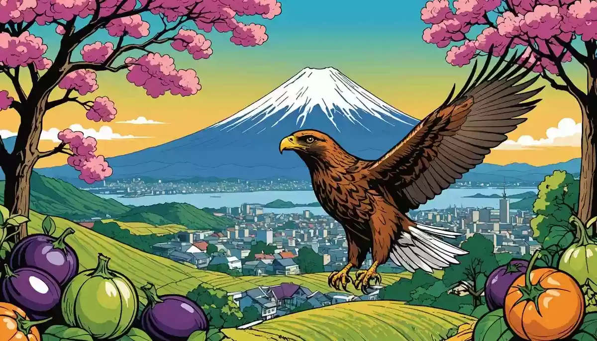 初夢では一富士二鷹三茄子と縁起の良い夢が有名ですが、続きがあります。5番目は何でしょうか?