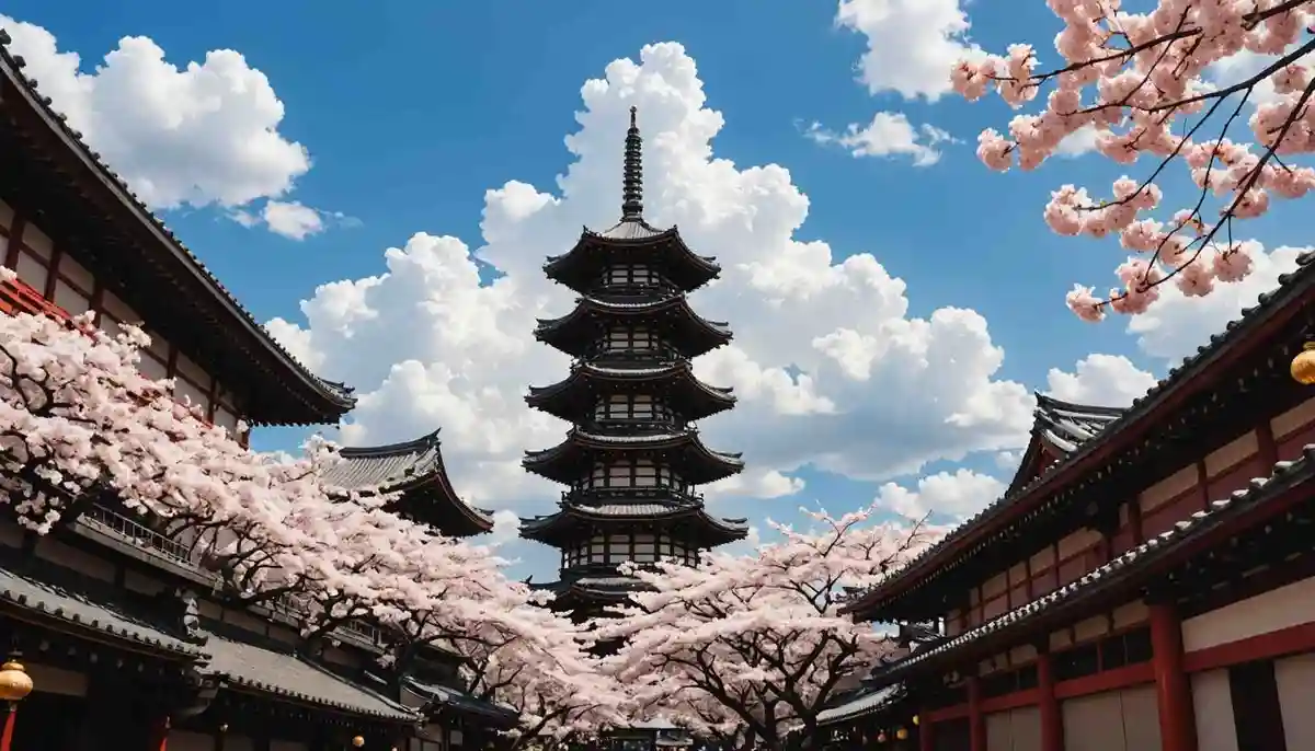 花の雲 鐘は上野か 浅草か
