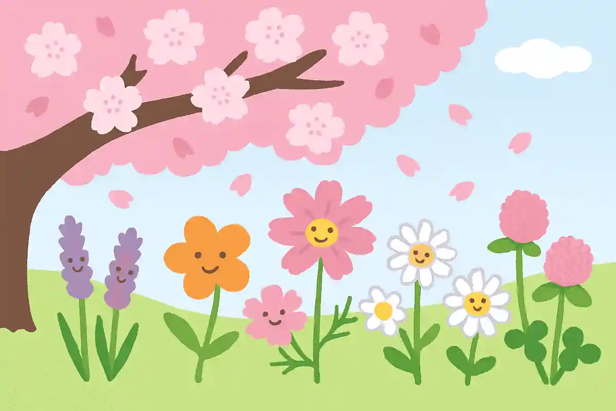 春におこなわれるお花見は、何の花を見ることでしょうか