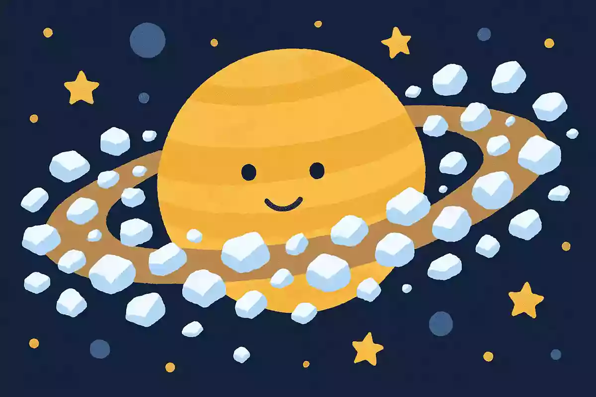 土星の輪っかはほとんど氷でできている
