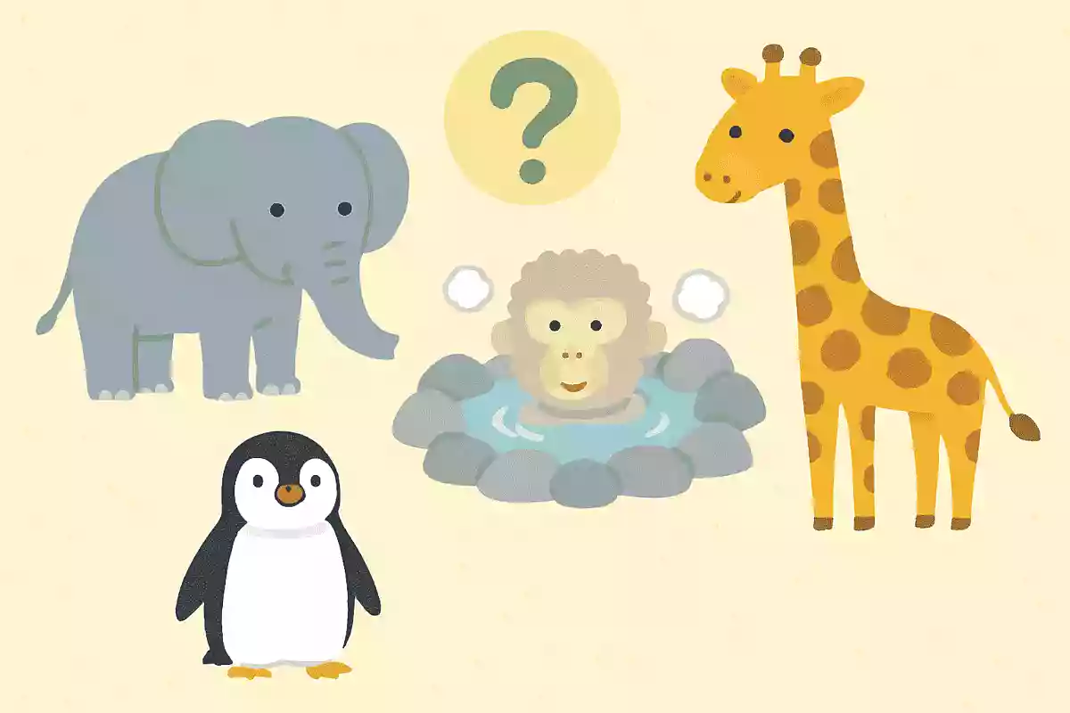 温泉が好きな動物は次のうちどれでしょうか？