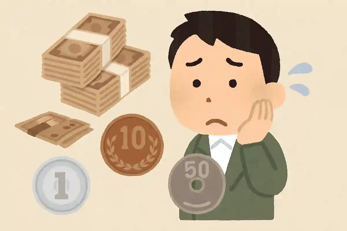1円玉、10円玉、50円玉は、作るのに1枚分の価値以上のコストがかかる