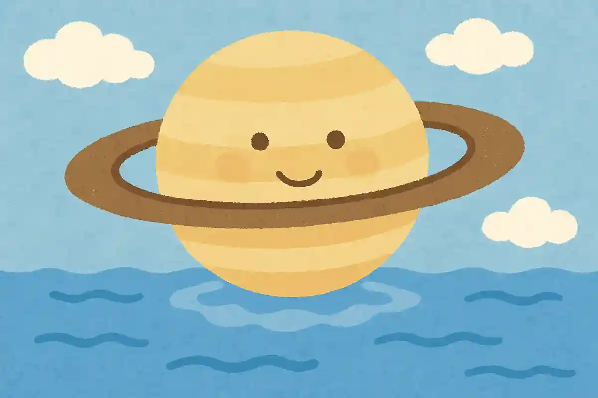 土星は理論上は水に浮くほど軽い