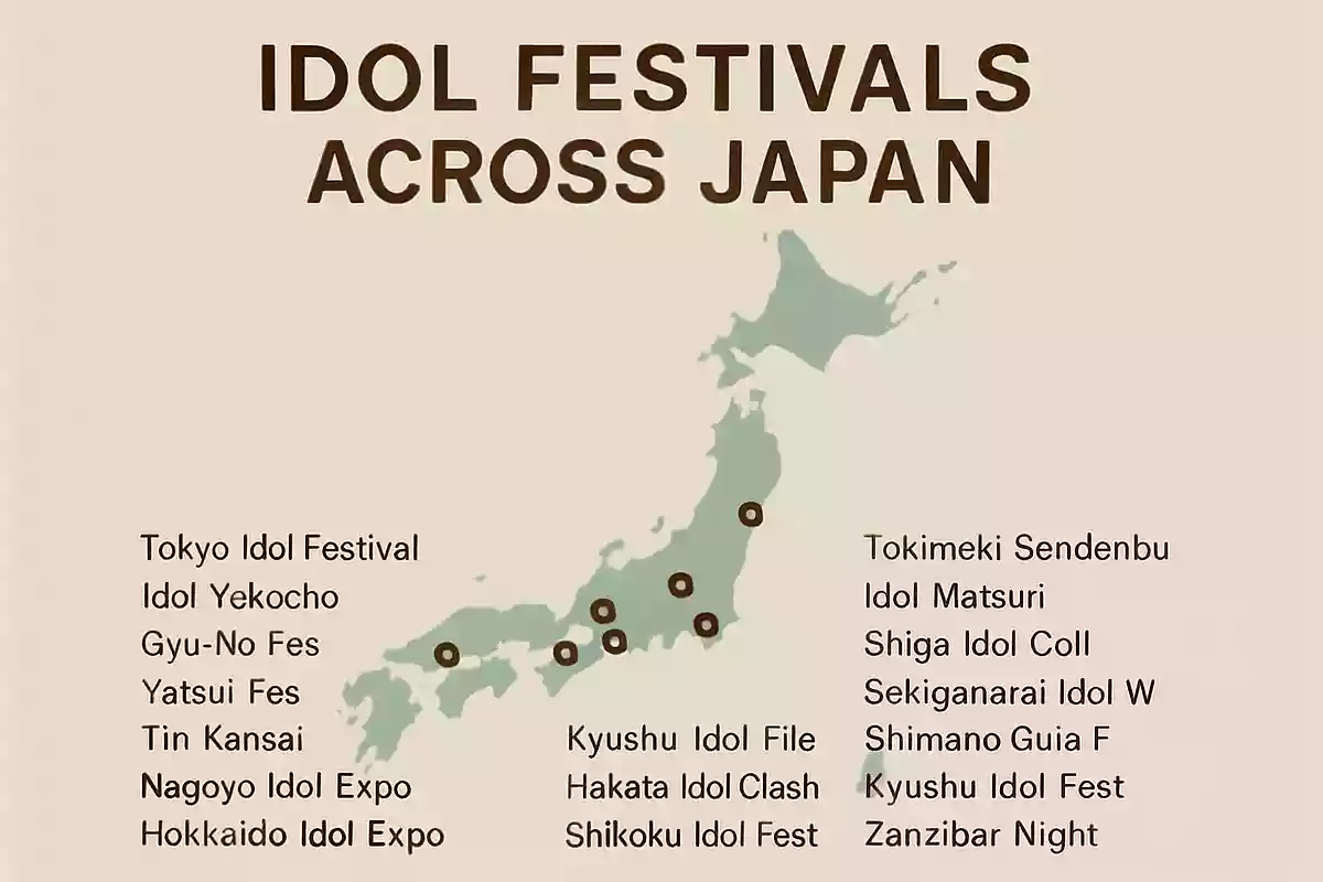 全国のアイドルフェス一覧【2025】