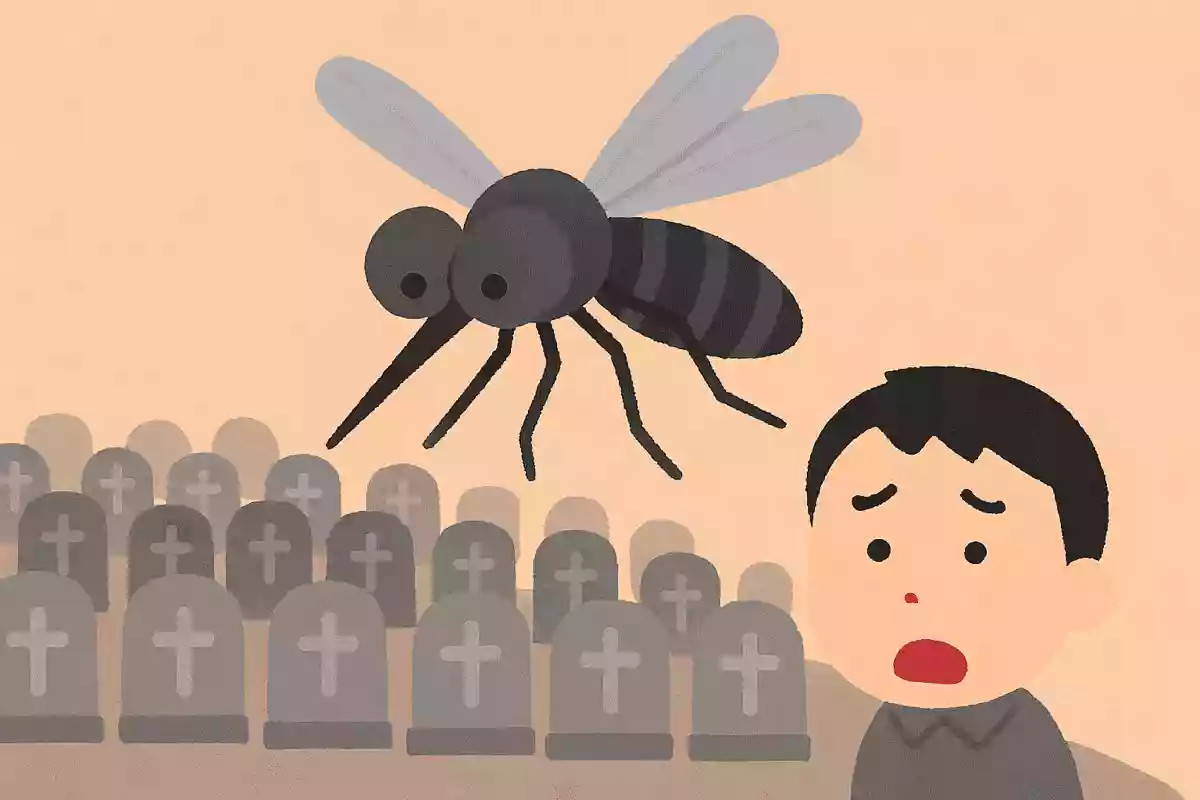 今まで人の命を一番多く奪ってきた生き物は蚊である
