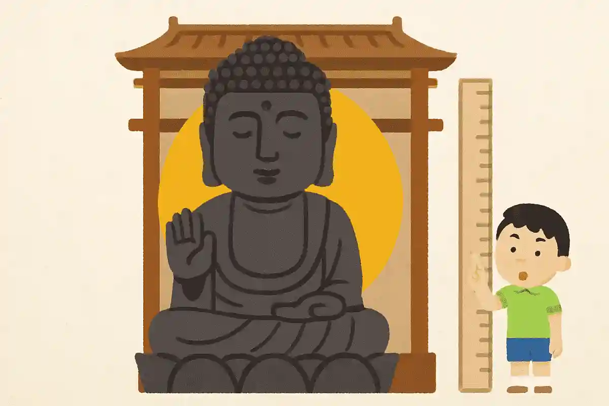 東大寺の大仏の高さは何mあるでしょうか？