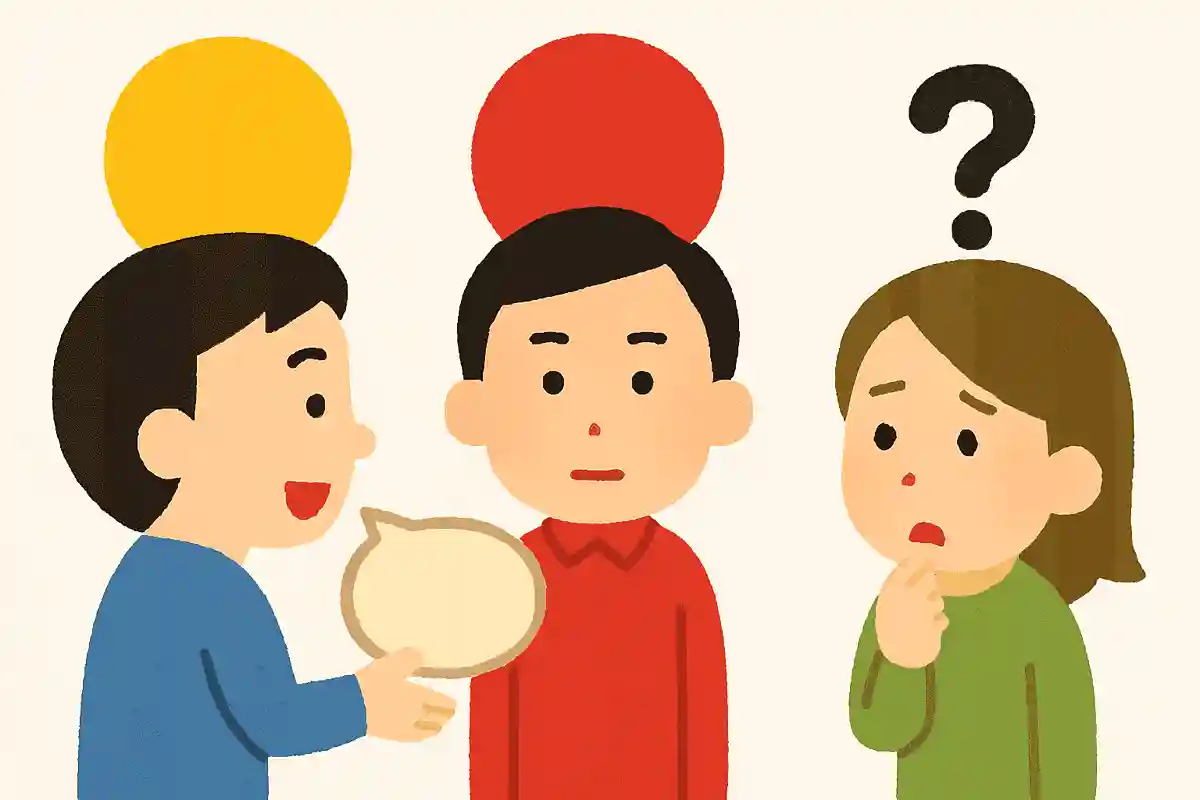 常に真実を話す「善人」と常に嘘を話す「悪人」の2タイプの人がいます。Aさんは「BさんとCさんは同じタイプです」と話します。ある人がCさんに「AさんとBさんは同じタイプですか?」と尋ねたとき、Cさんはなんと答えたでしょうか？