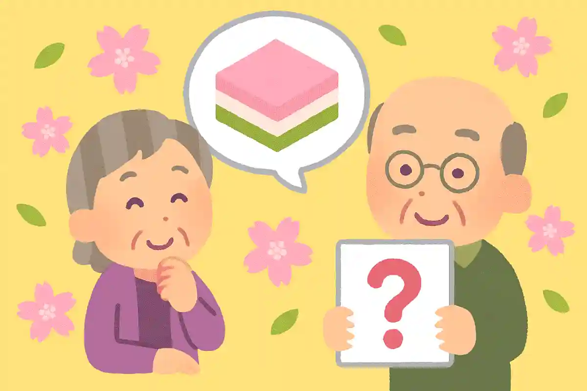 ひし餅の白は雪、緑は新緑を表していますが、ピンクは何を表しているでしょうか?