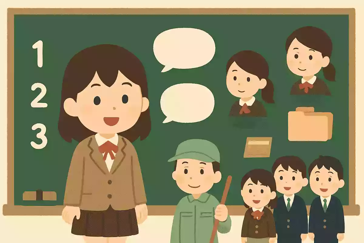 用務員さんのお名前は？