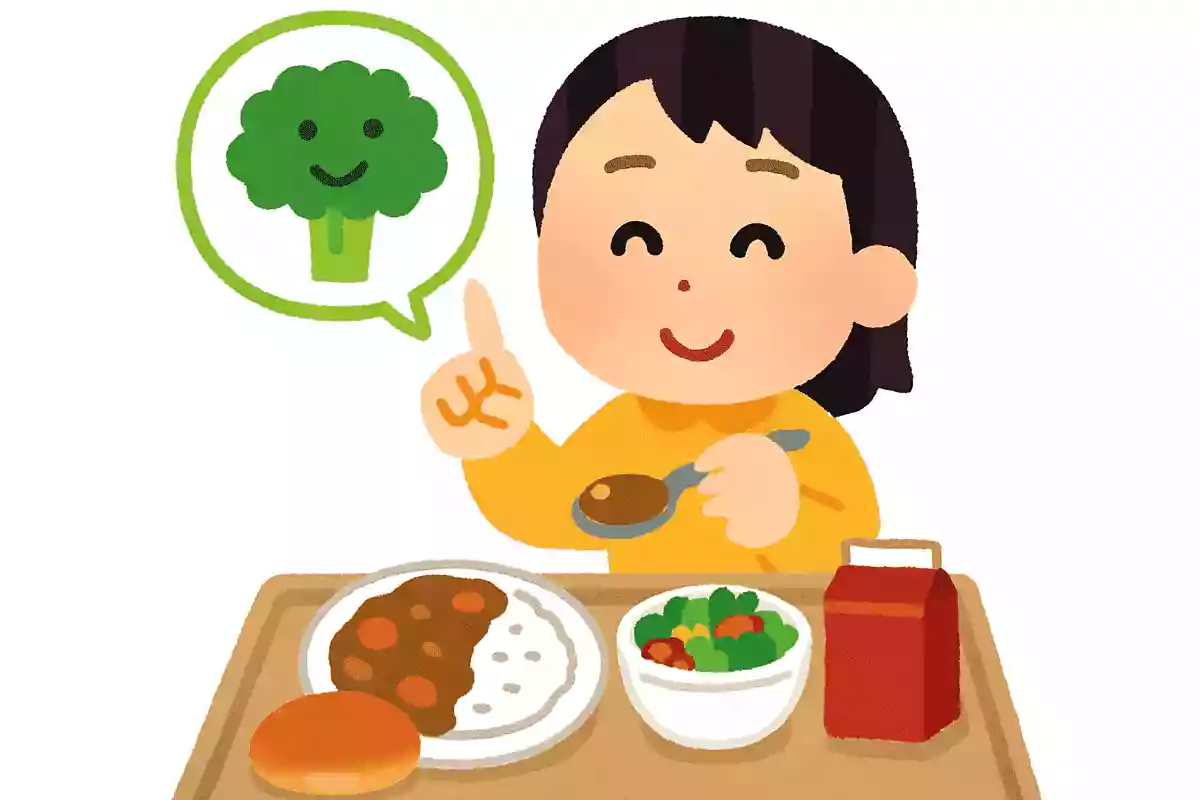 給食を食べることで、1日に必要な量の1/2を摂れる栄養素はなんでしょう?