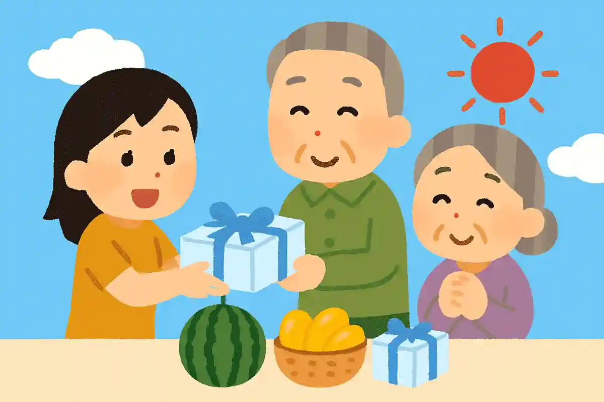 お世話になった人に1年の感謝を込めて贈るものはお中元である