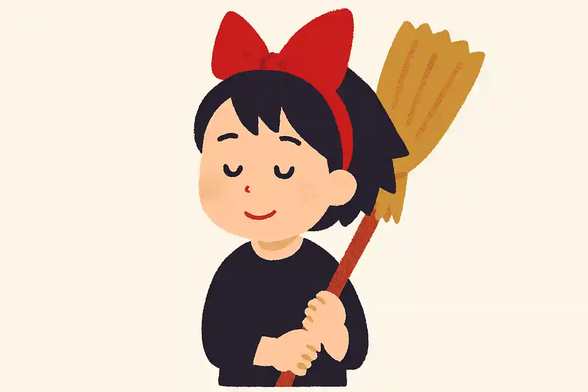 才能をいかした仕事だろ。素敵だよ。トンボ『魔女の宅急便』