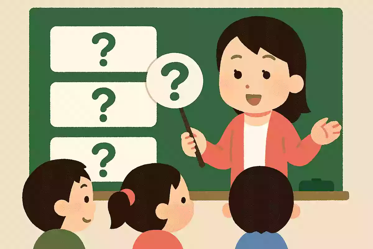 学校にいる先生の人数は？