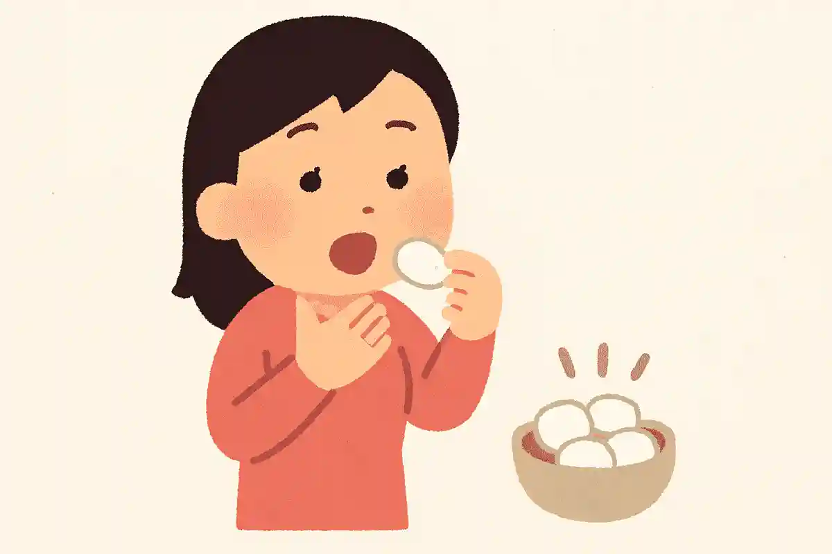 マシュマロを食べるとのどの痛みがやわらぐ
