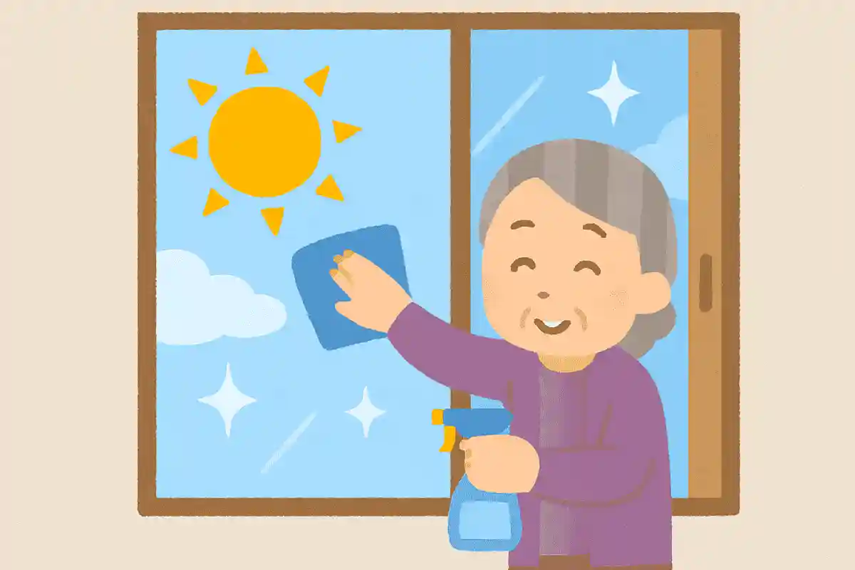 窓の掃除に適しているお天気は何でしょうか?