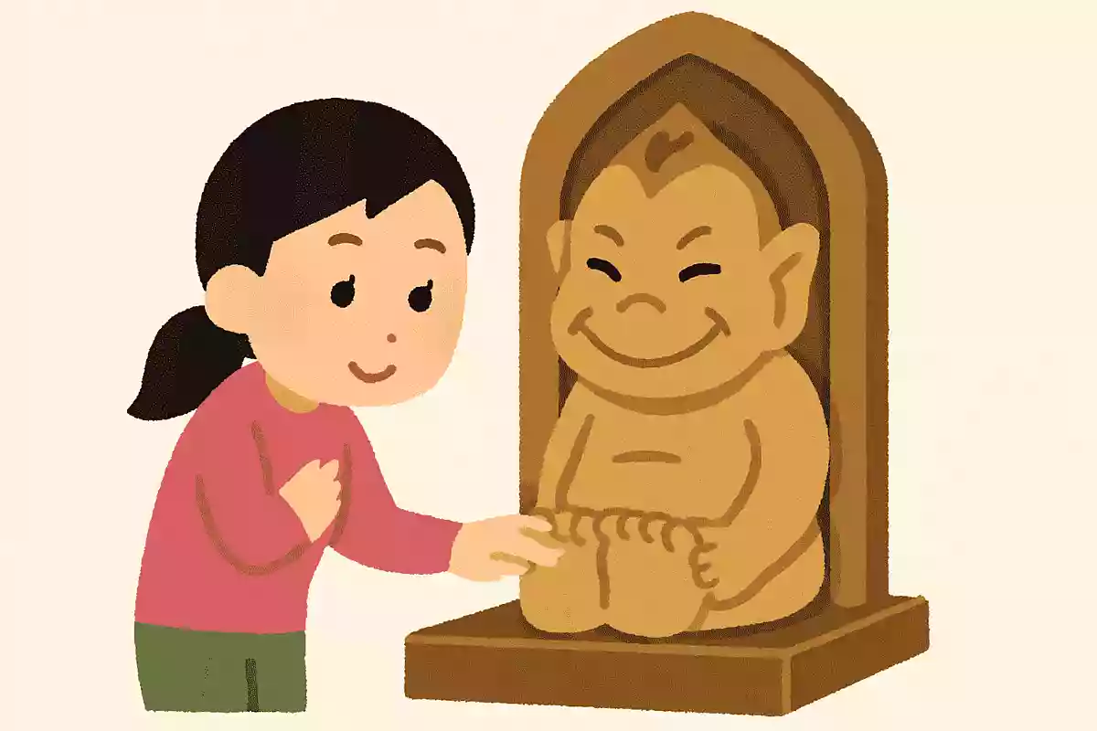 通天閣にあるビリケンさんの像は、どこを触ると願いがかなうといわれているでしょう？