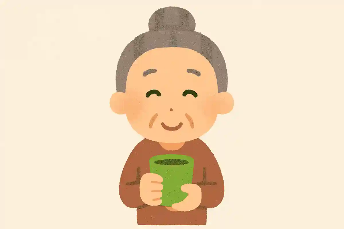 寝起きにはお茶を飲むと、幸運が舞い込みます