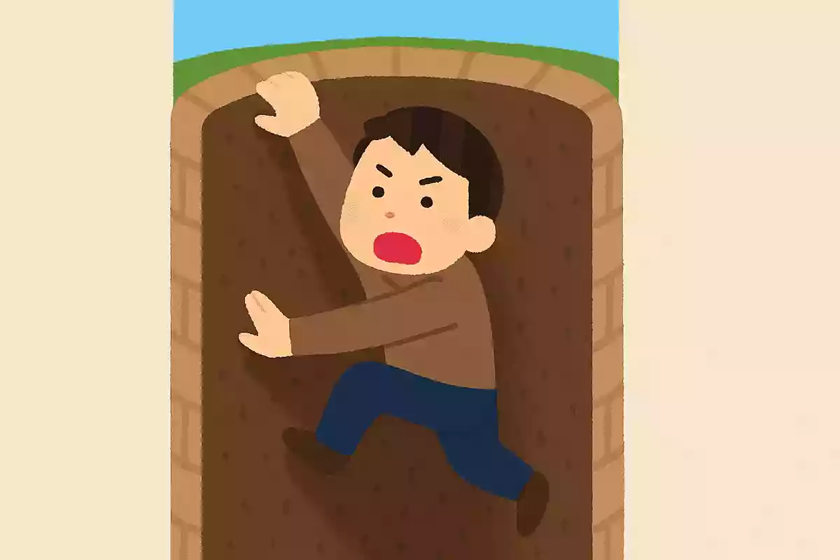 深さが30mの井戸に落ちてしまった男性がいます。男性は1時間ごとに3メートル登りますが、その直後に2メートルずり落ちてしまいます。男性が井戸から脱出するのにかかる時間は？